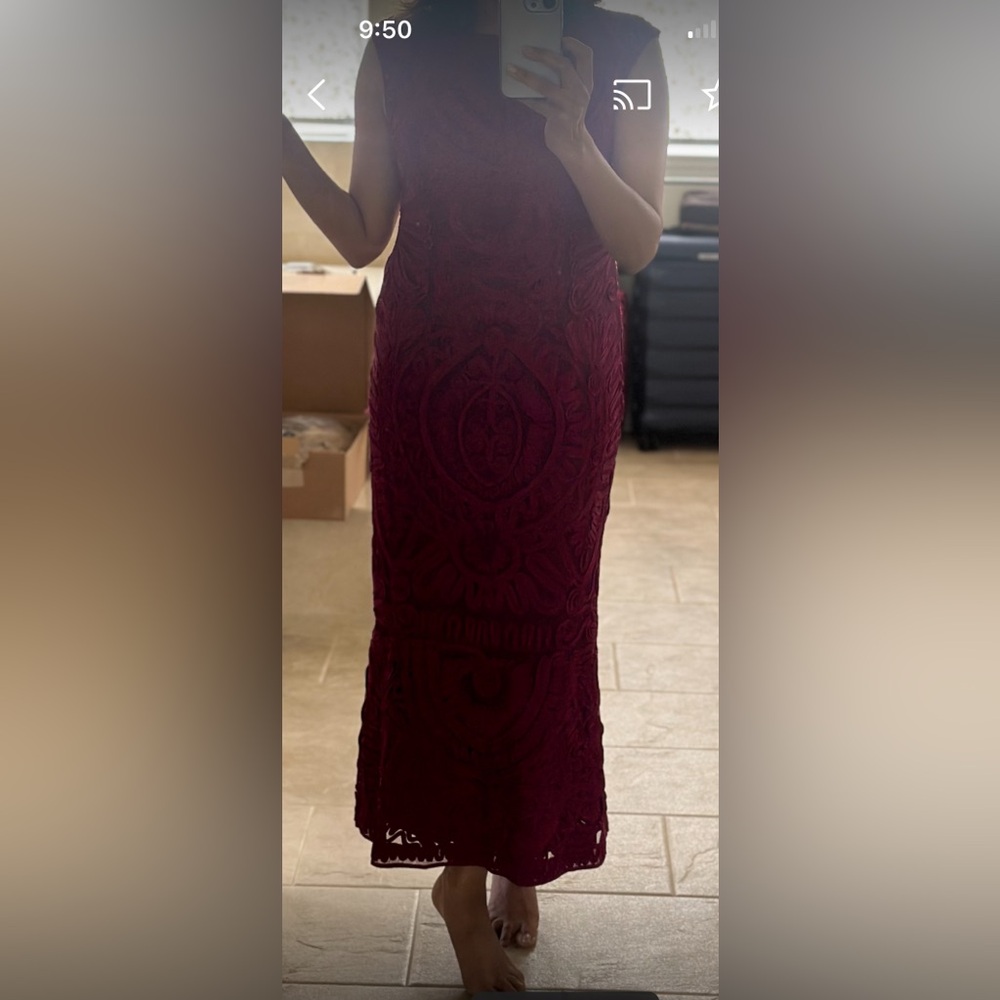 JS collection Soutache midi dress Nordstrom $378